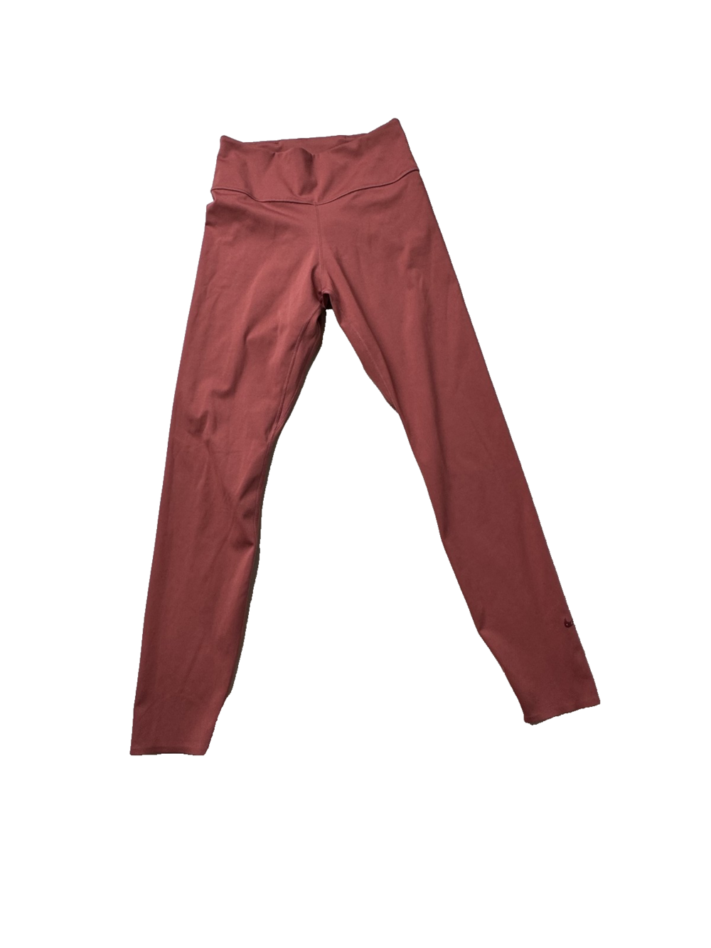 Nike Dri-FIT Leggings Womens Small Red High Rise Yoga Pants Stretch Athletic